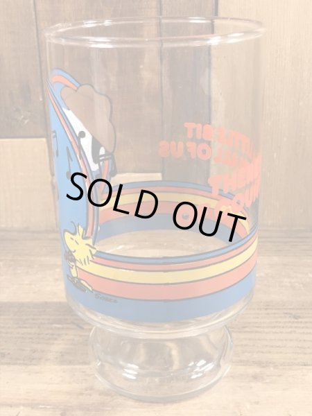 スヌーピー　ヴィンテージ　ビッググラス　ウッドストック　70’s