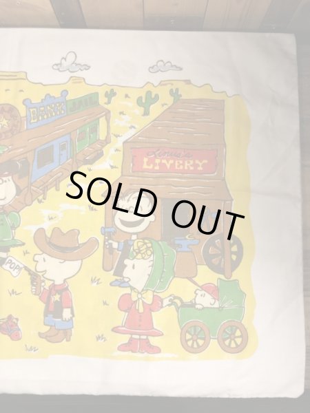 スヌーピー ヴィンテージ 枕カバー ピーナッツギャング 生地