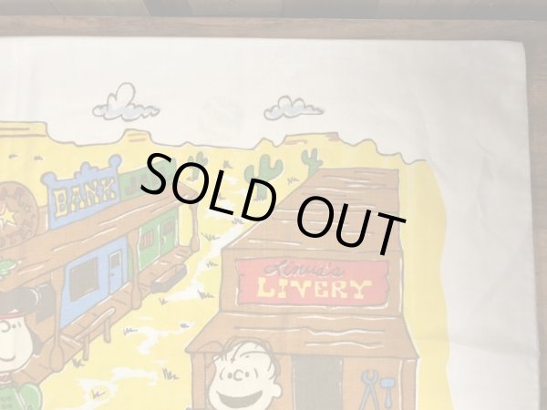 スヌーピー ヴィンテージ 枕カバー ピーナッツギャング 生地