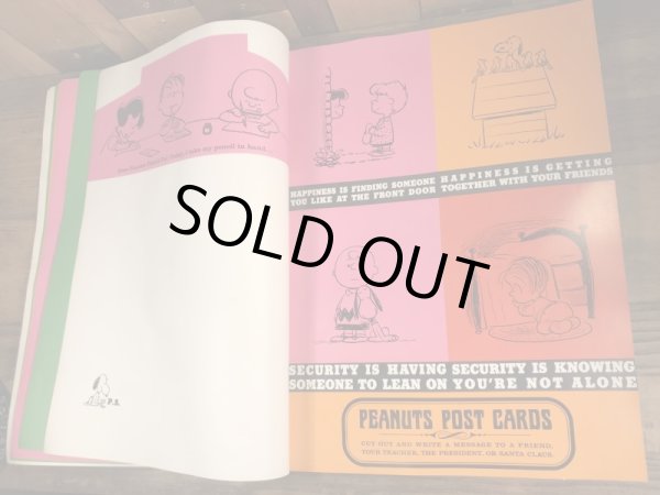スヌーピー ヴィンテージ プロジェクトブック ピーナッツギャング 60’s