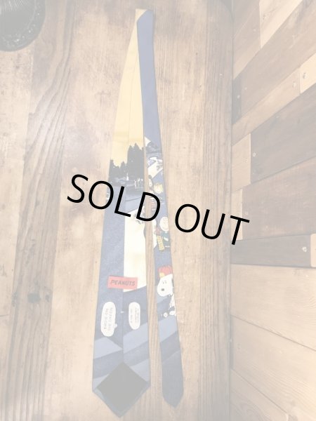 スヌーピー　ヴィンテージ　ネクタイ　ピーナッツギャング　90’s