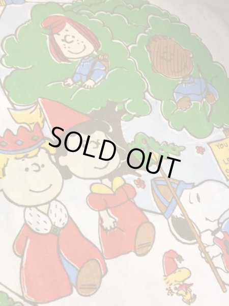 スヌーピー ビンテージ ピローケース ピーナッツギャング 70年代