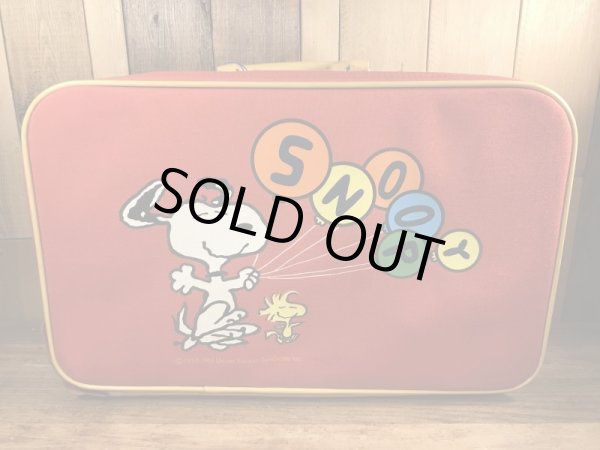 Peanuts Snoopy Kids Suitcase スヌーピー ビンテージ スーツケース