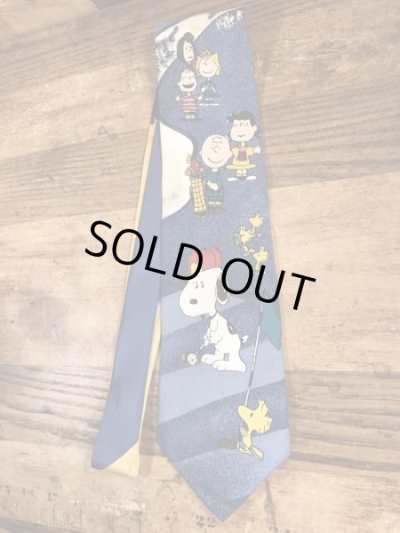 スヌーピー　ヴィンテージ　ネクタイ　ピーナッツギャング　90’s