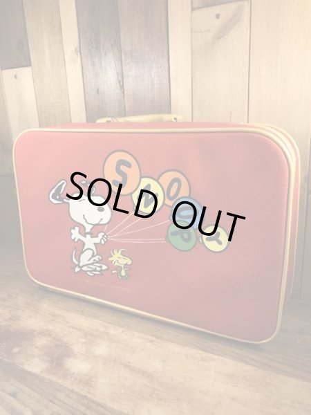 スヌーピー ビンテージ スーツケース ウッドストック 70年代