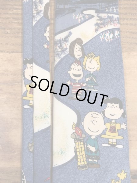 スヌーピー　ヴィンテージ　ネクタイ　ピーナッツギャング　90’s