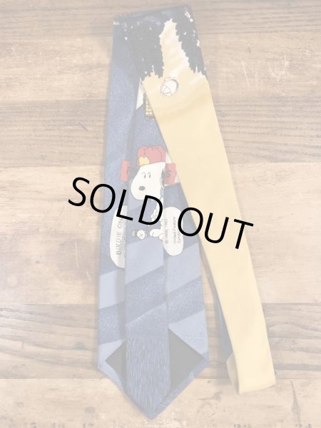 スヌーピー　ヴィンテージ　ネクタイ　ピーナッツギャング　90’s