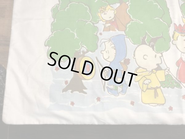 スヌーピー ビンテージ ピローケース ピーナッツギャング 70年代