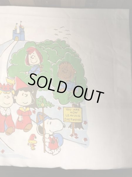 スヌーピー ヴィンテージ 枕カバー ピーナッツギャング 生地