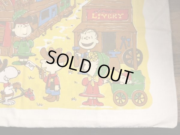 スヌーピー ヴィンテージ 枕カバー ピーナッツギャング 生地