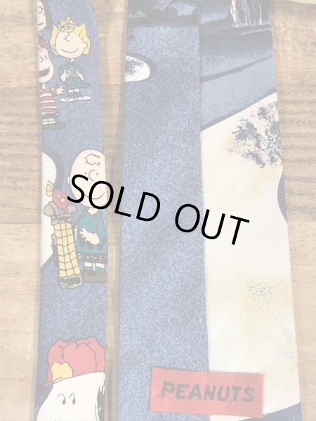 スヌーピー　ビンテージ　ネクタイ　ピーナッツギャング　90年代