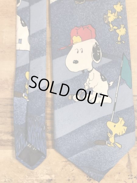 スヌーピー　ビンテージ　ネクタイ　ピーナッツギャング　90年代