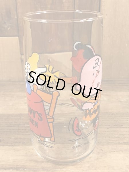 スヌーピー　ヴィンテージ　ガラスコップ　ピーナッツギャング　アンカーホッキング