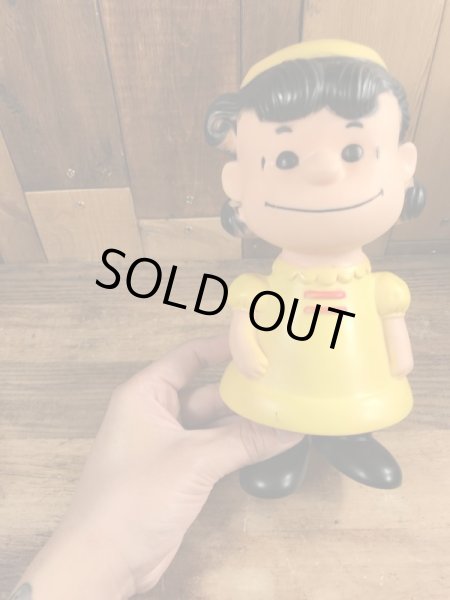 ルーシー　ヴィンテージ　ハンガーフォード　スヌーピー　ソフビドール