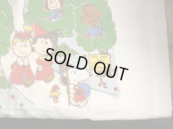 スヌーピー ヴィンテージ 枕カバー ピーナッツギャング 生地