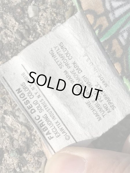 スマーフ　ビンテージ　フラットシーツ　生地　80年代