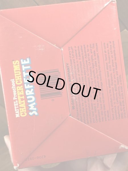 スマーフェット　ビンテージ　チャッターチャムス　スマーフ　80年代