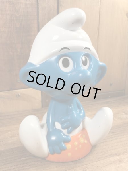 スマーフ　ビンテージ　トーキングトイ　マテル　80年代