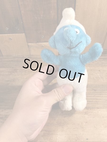 スマーフ　ヴィンテージ　ぬいぐるみ　80’s