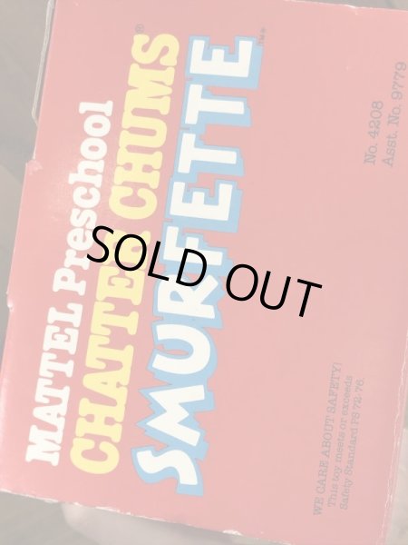 スマーフェット　ヴィンテージ　トーキングトイ　スマーフ　80’s