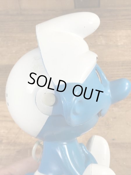 スマーフ　ビンテージ　トーキングトイ　マテル　80年代