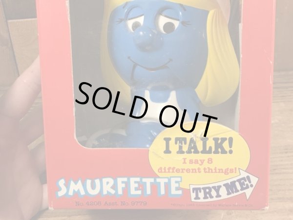 スマーフェット　ビンテージ　チャッターチャムス　スマーフ　80年代