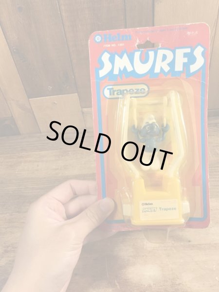 スマーフ　ヴィンテージ　プッシュパペット　80’s