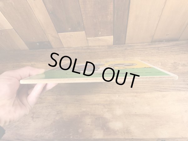 スマーフ ヴィンテージ ウッドパズル 80’s