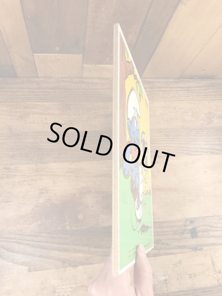 スマーフ ビンテージ ウッドパズル 80年代