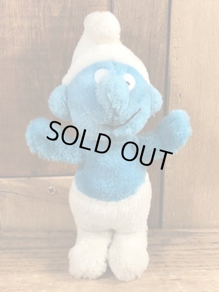 スマーフ　ヴィンテージ　ぬいぐるみ　80’s