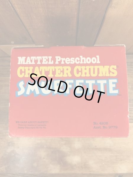 スマーフェット　ビンテージ　チャッターチャムス　スマーフ　80年代