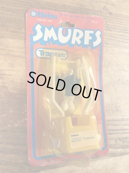 スマーフ　ビンテージ　プッシュトイ　80年代