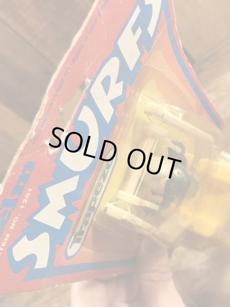 スマーフ　ビンテージ　プッシュトイ　80年代