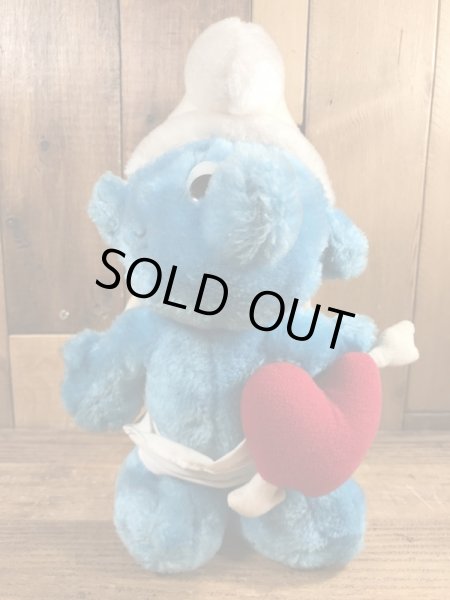 スマーフ　ビンテージ　ぬいぐるみ　キューピット　80年代