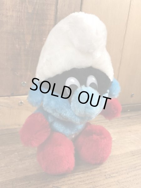 スマーフ　ビンテージ　プラッシュドール　80年代