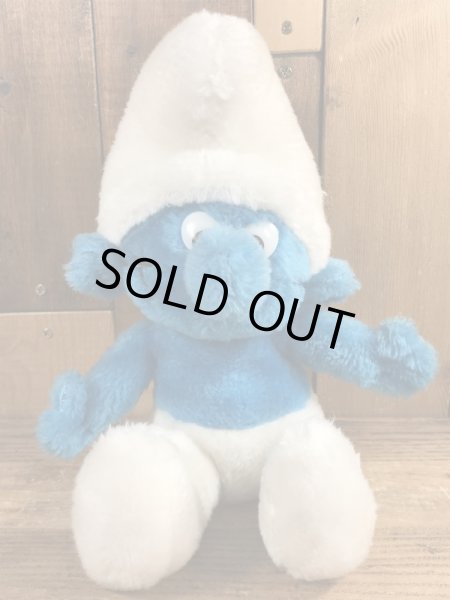 スマーフ　ヴィンテージ　ぬいぐるみ　80’s