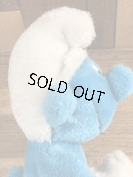 スマーフ　ビンテージ　ぬいぐるみ　80年代