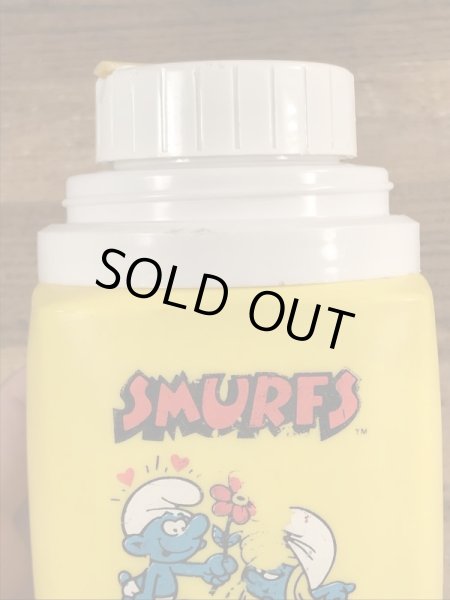スマーフ　ビンテージ　水筒　80年代