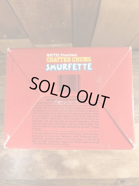 スマーフェット　ヴィンテージ　トーキングトイ　スマーフ　80’s