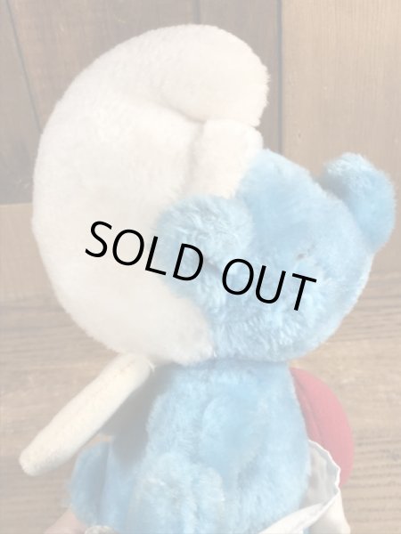 スマーフ　ビンテージ　ぬいぐるみ　キューピット　80年代