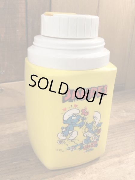 スマーフ　ビンテージ　水筒　80年代