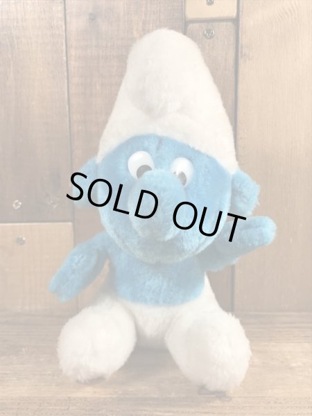 スマーフ　ビンテージ　ぬいぐるみ　80年代