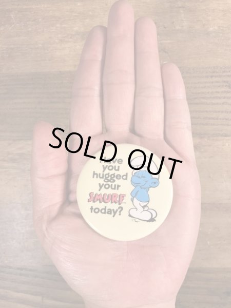 スマーフ　ビンテージ　缶バッジ　80年代