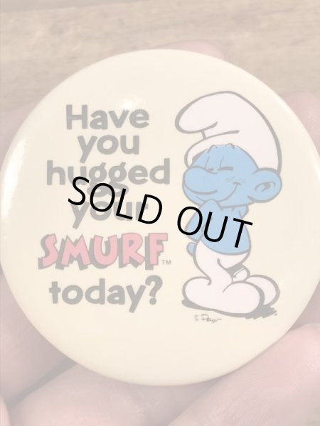 スマーフ　ビンテージ　缶バッジ　80年代