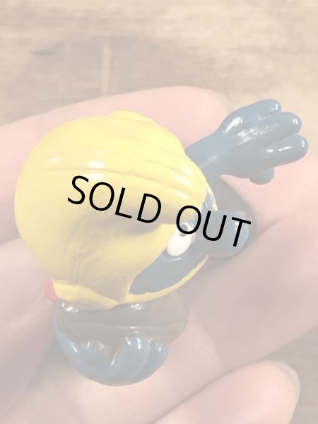 スマーフ　ビンテージ　PVCフィギュア　ラグビー　80年代