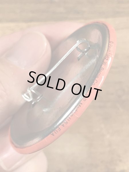 スマーフ　ヴィンテージ　缶バッチ　Smurf　80’s