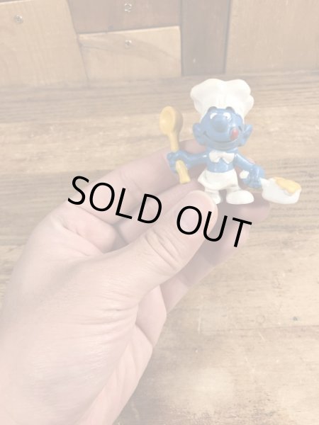 Smurf　ヴィンテージ　PVCフィギュア　おもちゃ　70’s