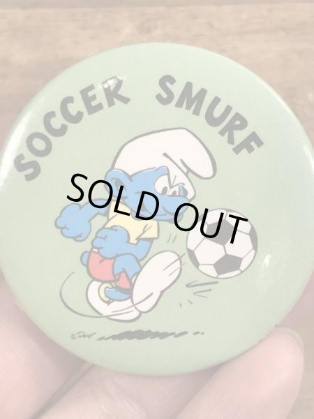 スマーフ　ビンテージ　缶バッジ　80年代