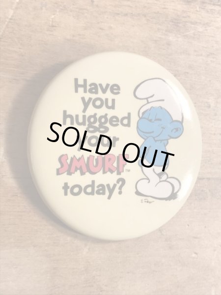 スマーフ　ビンテージ　缶バッジ　80年代
