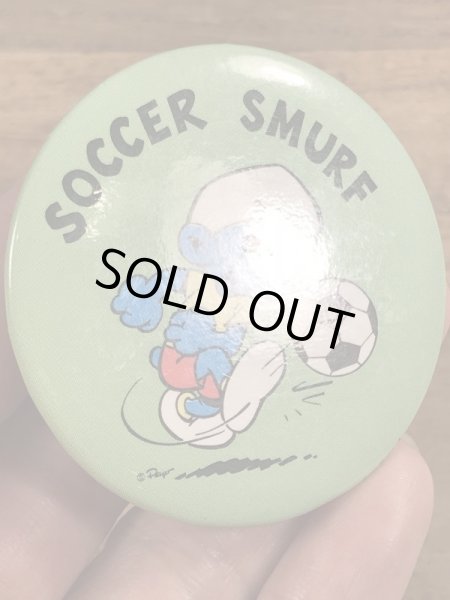 スマーフ　ビンテージ　缶バッジ　80年代